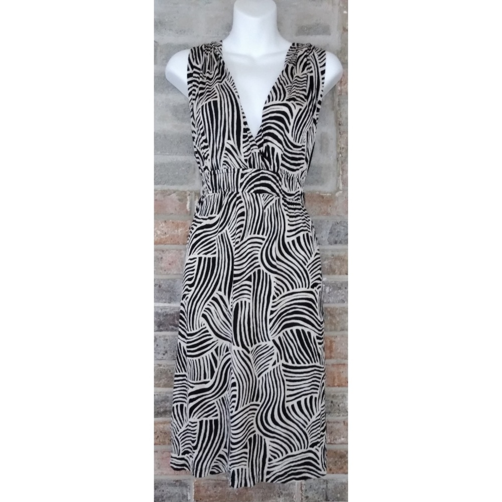 Ann Taylor Loft Zebra print dress